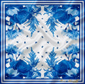 Dream In Blue Silk Scarf